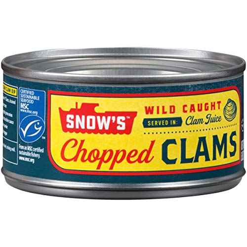 Snows Clam Chopped, 6.5-Ounce Cans Pack Of 12