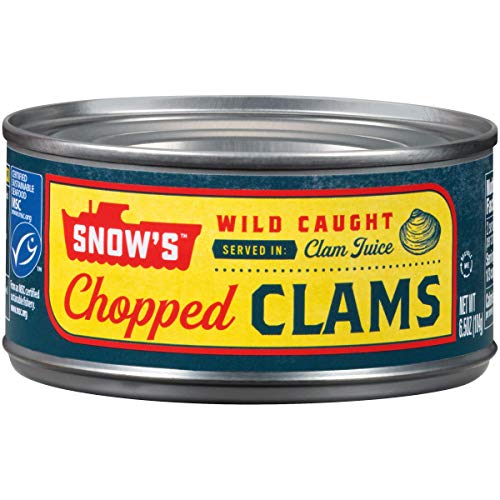 Snows Clam Chopped, 6.5-Ounce Cans Pack Of 12