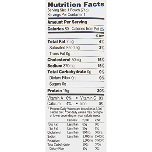 Wild Selections Alaskan Wild Salmon, 2.5 Ounce Pouches Pack Of