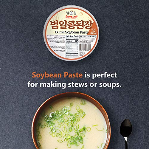 Taehwa Food Bumil Korean Sauce Set, Gochujang Ssamjang Soyben Pa