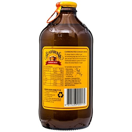 Bundaberg Ginger Beer, 12.7 Fl Oz Pack Of 4