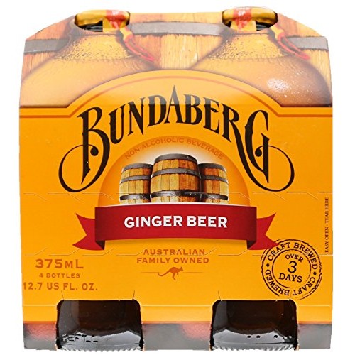 Bundaberg Ginger Beer, 12.7 Fl Oz Pack Of 4