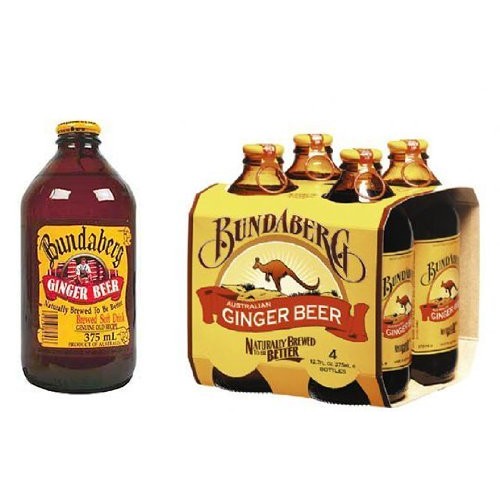 Bundaberg Ginger Beer Non-Alcoholic Beverage Australia 12-Pack