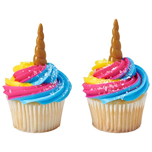 Unicorn Cake And Cupcake Decorating Kit With Cake Topper And Pic