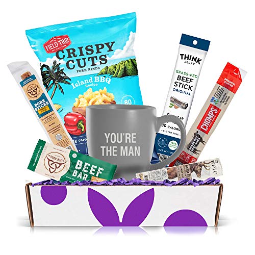 Beef Jerky Gift Basket For Men With “You’Re The Man” Mug - Varie