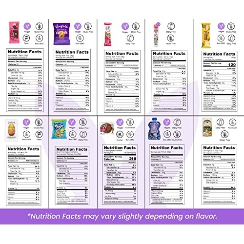 Healthy Snacks Box Sampler Gift : Variety Of Gourmet Sweet &Amp; Sav