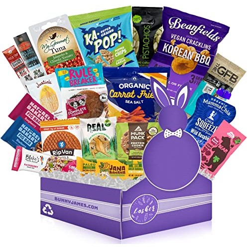 Healthy Snacks Box Sampler Gift : Variety Of Gourmet Sweet &Amp; Sav