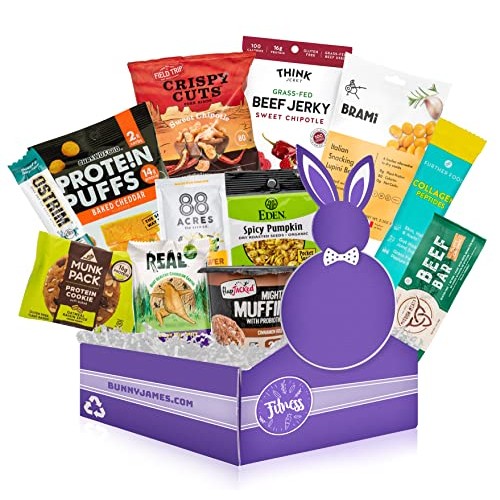 High Protein Sampler Snack Box: Healthy Fitness Snacks Care Pack