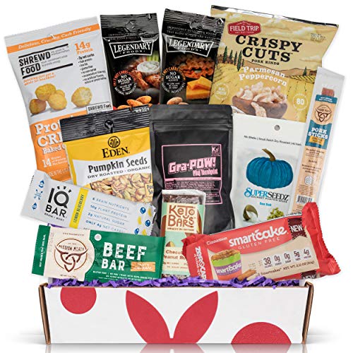 Keto Snack Box: Best Keto Snacks And Treats - Low Carb 5G Or Le