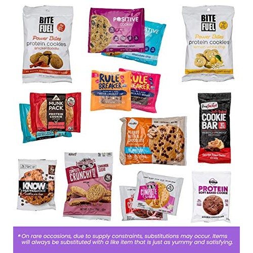 Protein Cookie Box Care Package: High Protein Cookies Variety Pa