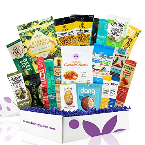 Whole 30 Approved Foods Snacks Box- No Added Sugar, Gluten Free,