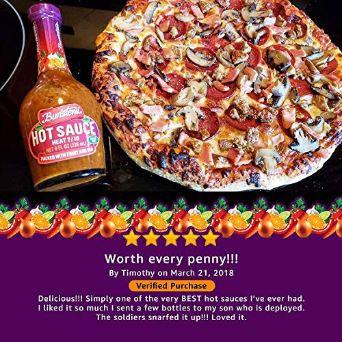 Bunsters 7/10 Heat Hot Sauce - Australian Hot Sauce Packed With