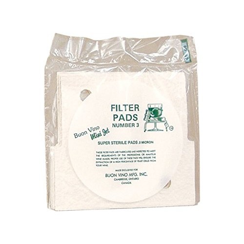 Buon Vino Mini Jet Filter Pads 3 - Sterile
