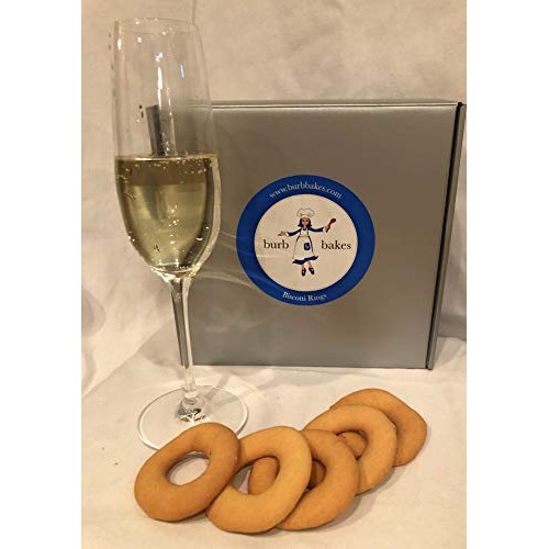 Burb Bakes - Biscotti Rings Gift Box - 3 Flavors - Original, Coc