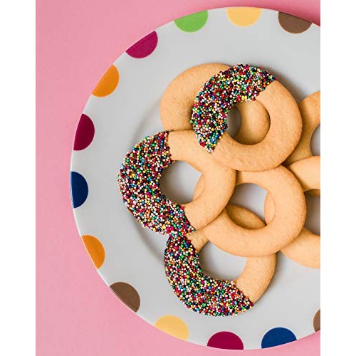 Burb Bakes Gourmet Biscotti Rings-Chocolate Hand-Dipped Plain &Amp;