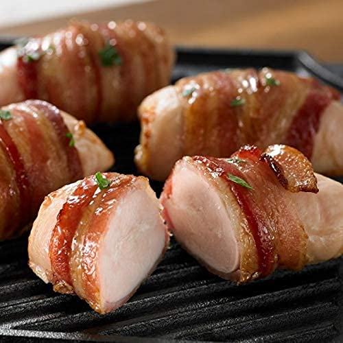 Burgers Smokehouse Bacon Wrapped Chicken Breast Filets 4
