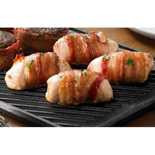 Burgers Smokehouse Bacon Wrapped Chicken Breast Filets 4