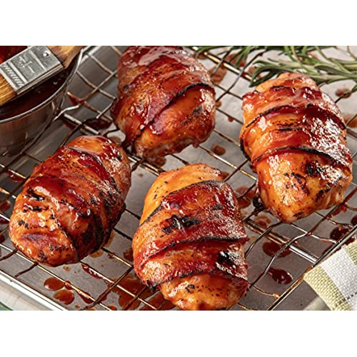 Burgers Smokehouse Bacon Wrapped Chicken Breast Filets 4