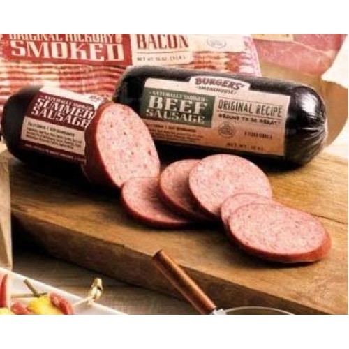 Burgers Smokehouse Colossal Summer Sausage &Amp; Cheese