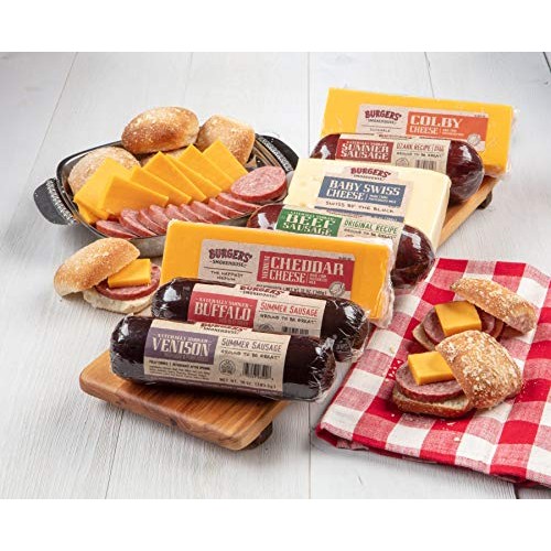 Burgers Smokehouse Colossal Summer Sausage &Amp; Cheese