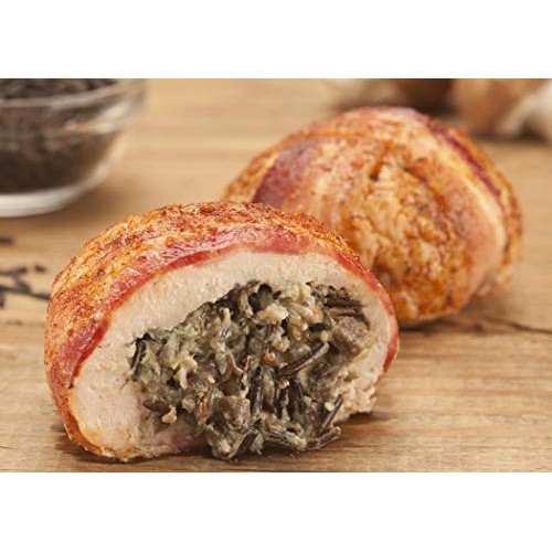 Burgers Smokehouse Gourmet Stuffed and Bacon Wrapped Chicken Br...