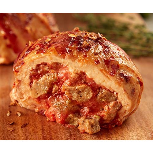 Burgers Smokehouse Gourmet Stuffed and Bacon Wrapped Chicken Br...