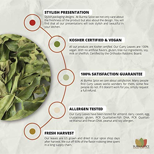 Dried Curry Leaves | Aromatic And Distinctive Flavor | With All