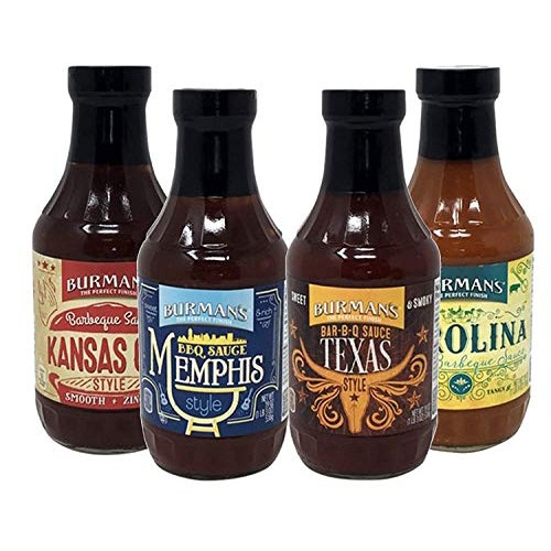 Burmans Bbq Sauce Pit-Master Collection 4- 19Oz Southwest Flavo Burmans Bbq Sauce Pit-Master Collection 4- 19Oz Southwest Flavo