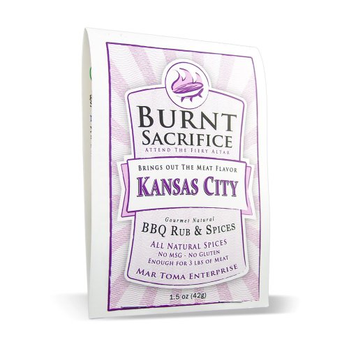 Burnt Sacrifice Kansas City Style Gourmet Bbq Spice Dry Rub Seas