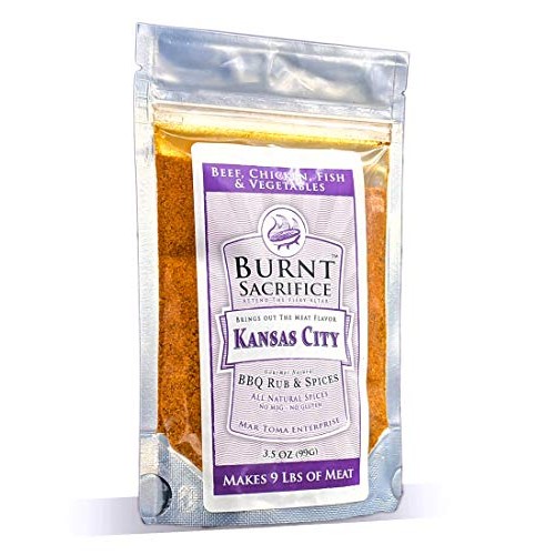 Burnt Sacrifice Kansas City Style Gourmet Bbq Spice Dry Rub Seas