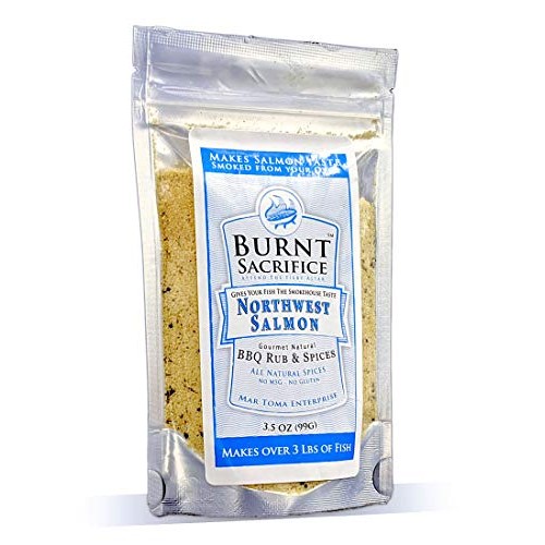 Burnt Sacrifice Northwest Salmon Gourmet Bbq Spice Rub Seasoning