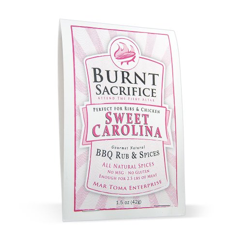 Burnt Sacrifice Sweet Carolina Style Gourmet Bbq Spice Dry Rub S