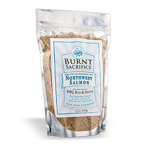 Burnt Sacrifice Gourmet Bbq Spice Rub - Northwest Salmon Style -
