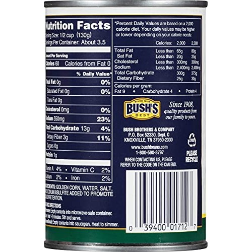 Bushs Best Pinto Beans -16 Oz Cans Pack Of 6