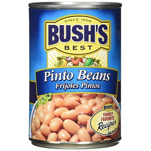 Bushs Best Pinto Beans -16 Oz Cans Pack Of 6