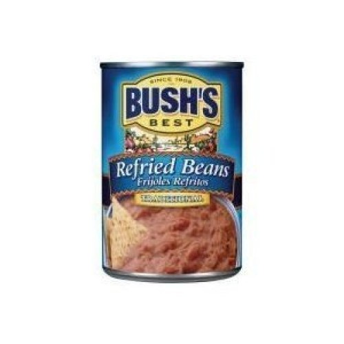 Bushs Best, Refried Beans, Traditional, 16Oz Can Pack Of 6 By