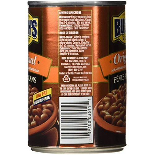 Bushs Best Baked Beans - 8/16.5Oz Cans