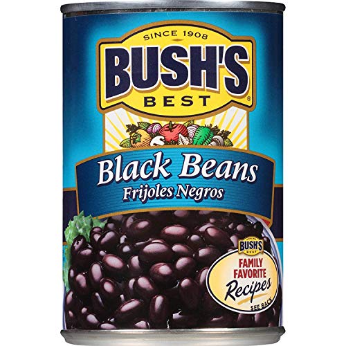 Bushs Best Black Beans Frijoles Negros - 15 Ounce 12