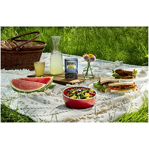 Bushs Best Canned Black Beans Pack Of 12, Source Of Plant Bas