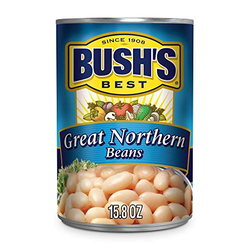 Bushs Best Canned Great Northern Beans Pack Of 12, Source Of