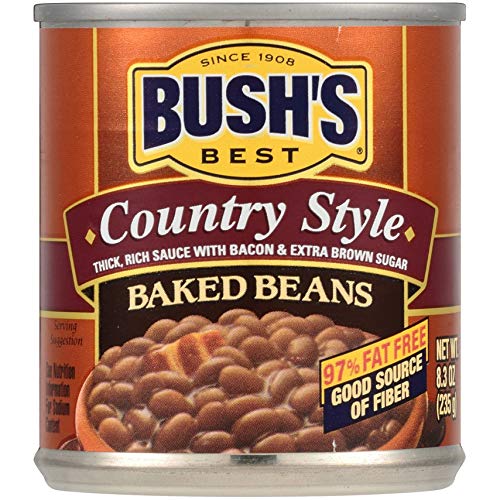 Bushs Best Country Style Baked Beans, Canned Beans, Baked Beans