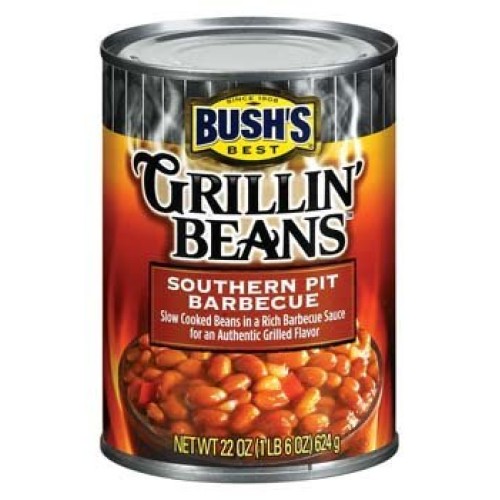 Bushs Best, Grillin Beans, Southern Pit Barbecue, 22Oz Can Pa