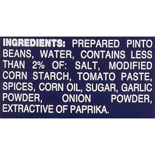 Bushs Best Mild Pinto Chili Beans, 27 Oz 12 Cans