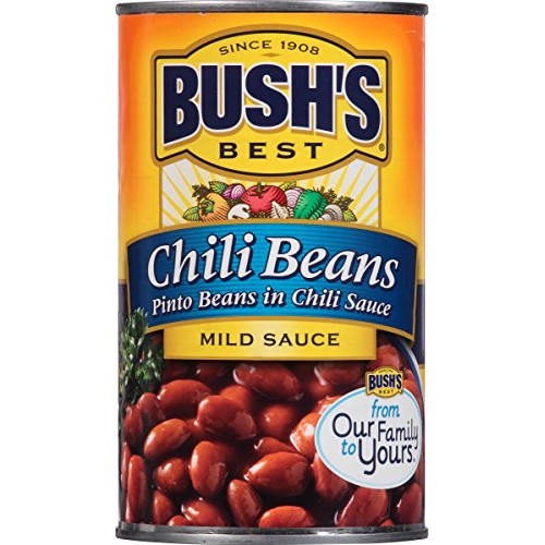 Bushs Best Mild Pinto Chili Beans, 27 Oz 12 Cans
