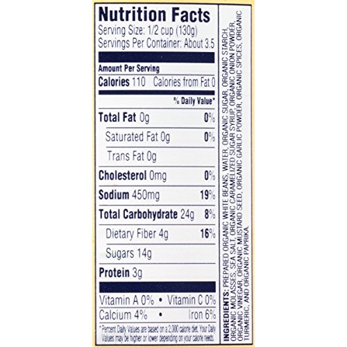 Bushs Best Organic Baked Beans, 16 Ounce Can Pack Of 12, Cann