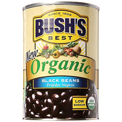 Bushs Best Organic Garbanzo Beans, 15 Ounce Can Pack Of 12, C
