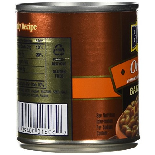Bushs Best Original Baked Beans, Canned Beans, Baked Beans Cann