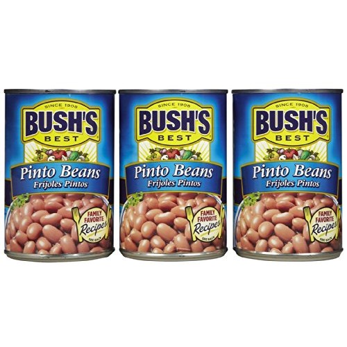 Bushs Best Pinto Beans -16 Oz Cans Pack Of 3