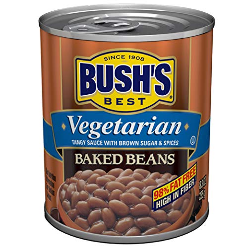 Bushs Best Vegetarian Baked Beans, 8.3 Ounce Can Pack Of 12,