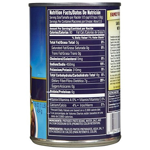 Bushs Pinto Beans ,16 Oz, Pack Of 3